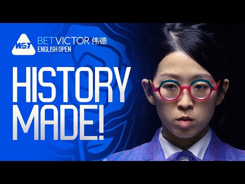 137 BREAK! Onyee Ng Fires HIGHEST EVER Break By A Woman In A Pro Match | BetVictor English Open