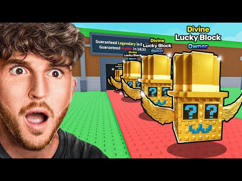 $0 - $1 Trillion Only Using LUCKY BLOCKS in Steal a Brainrot..