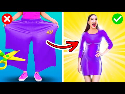 DIY FASHION HACKS ðâĻ Save Time & Money with These Tricks by 123 GO! Planet