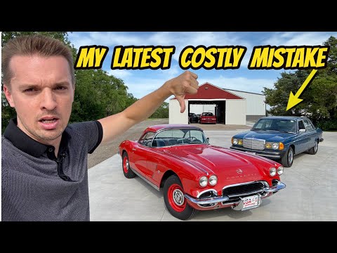 After a rough week of BAD mistakes, I had to fire sale my 1962 Corvette.