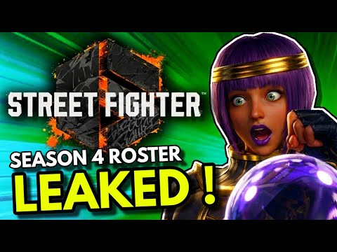 Street Fighter 6 - Entire Season 4 DLC Roster LEAKED !