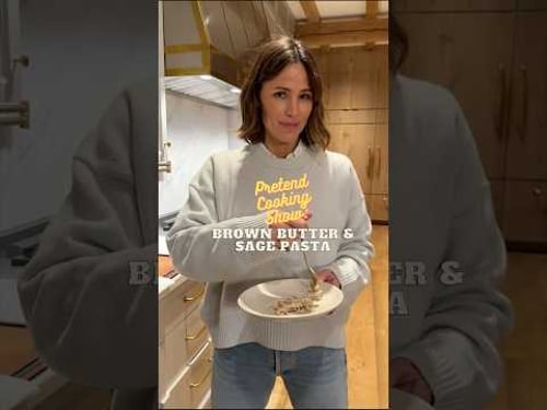Pretend Cooking Show: Brown Butter & Sage Pasta