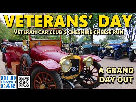 FUN at the VETERAN CAR CLUB's "Cheshire Cheese" road run