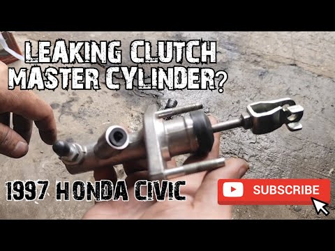 CLUTCH MASTER CYLINDER REPAIR | HYDRAULIC CLUTCH | 96-2000 HONDA CIVIC