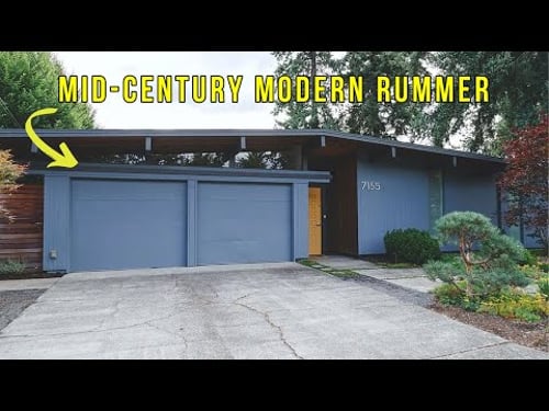 Inside A Mid-Century Modern Rummer Style House | Oregon Real Estate