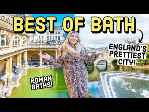 24hrs in BATH - Is this England's Prettiest City!? (UK Travel Vlog)
