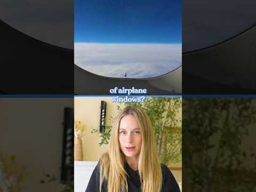 What is the little hole in airplane windows for?!