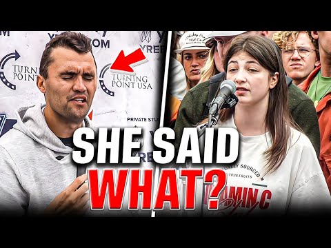 Charlie Kirk Shocks Pro-Abortionist, Gets Her to Admit She's Wrong