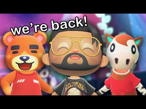 Returning to my Dramatic Animal Crossing Island... again!