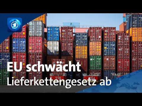 🌍 tagesschau24 Top-Thema, 9.12.2025 | Abgeschwächtes Lieferkettengesetz