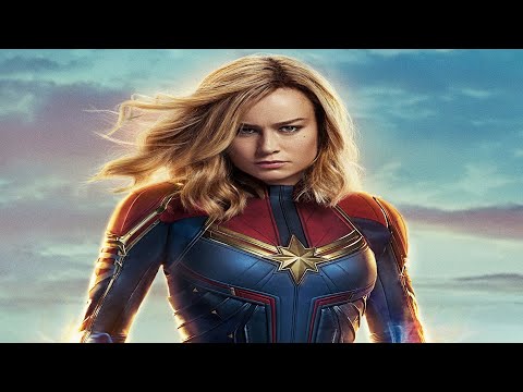 Captain Marvel Powers Pilot and Fighting Skills Compilation