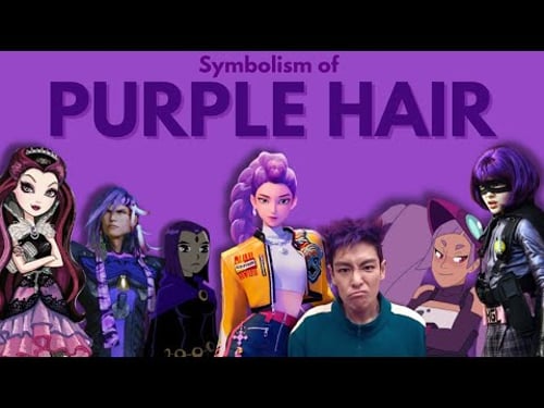 The Symbolism of Purple Hair