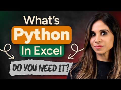 What's Python in Excel + Do You REALLY Need it?