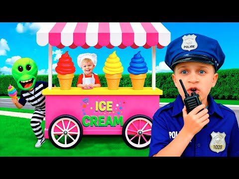 Câu chuyện cảnh sát THẬT và GIẢ dành cho trẻ em