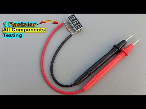 Helpful Device for HOME // All Components Testing Using ONe Rasistor, You Make This at Home B