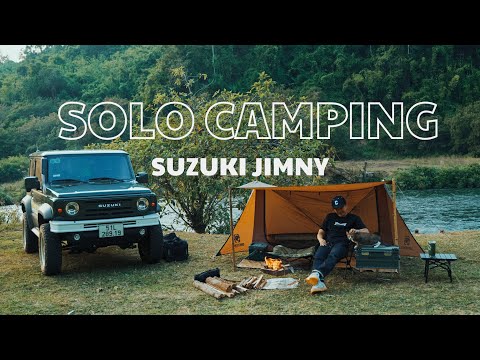 Solo Camping with my cat and Suzuki Jimny