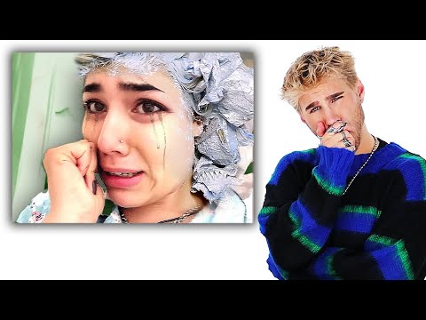 Hairdresser Reacts To Disaster DIY Bleaching