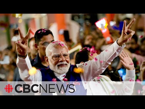 India's Narendra Modi claims victory despite projected reduced majority