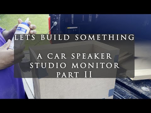 Car Speakers into shelf speakers PT2