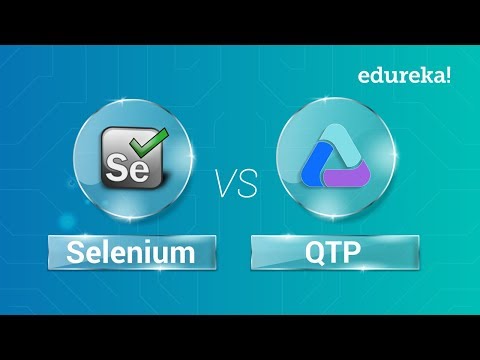 Selenium vs QTP/ UFT | Difference B/W Selenium And QTP | Selenium Certification Training | Edureka