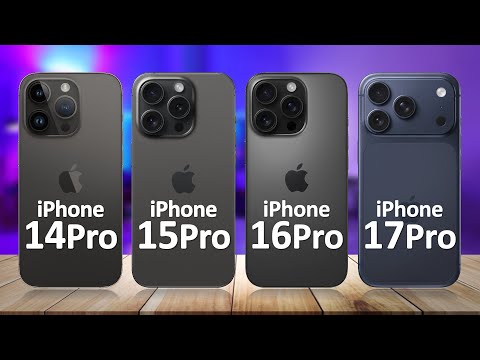 iPhone 17 Pro VS iPhone 16 Pro VS iPhone 15 Pro VS iPhone 14 Pro