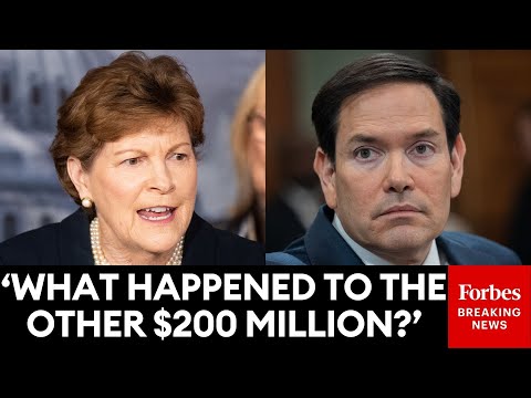 Jeanne Shaheen Grills Marco Rubio On The Money From The Sale Of Venezuelan Oil Held By The US