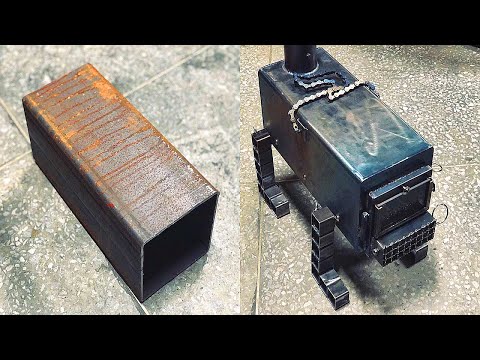 녹슨파이프로 🐶 강아지화목난로만들기/Making puppy stove with rusty pipe