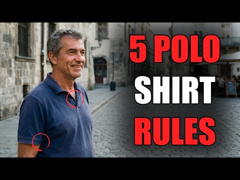 5 Polo Shirt Rules Every Gentleman Over 50 Must Follow