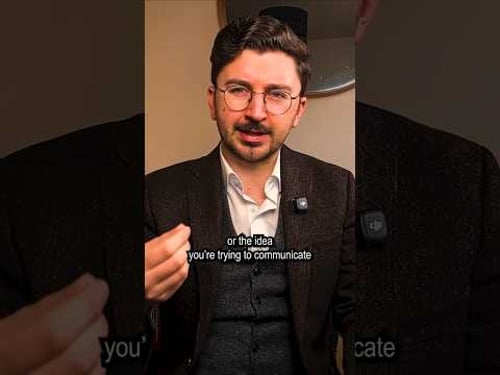 The best presenters tell a story