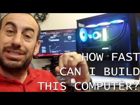 How fast can I build a computer? Component breakdown