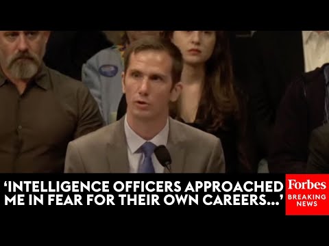 UAP Whistleblower Dylan Borland Testifies To Congress His Career Was 'Deliberately Obstructed'