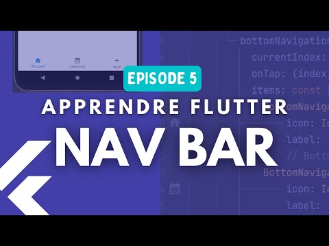 Create a Mobile App with Flutter #5 - Bottom Navigation Bar