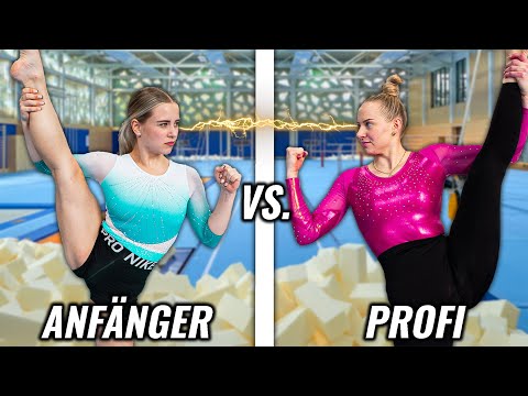 Amateur Gymnasium vs. Professional Gymnast - Who Wins?😳 - Itsmisabell