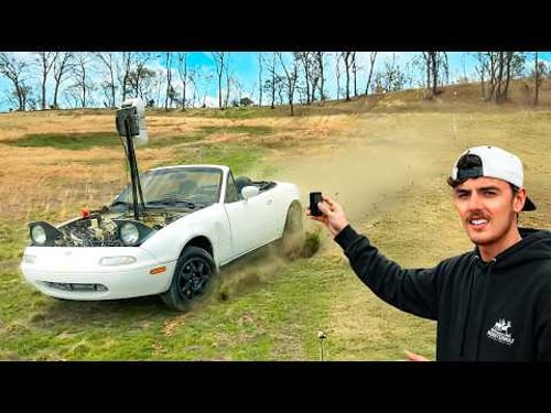 The World's First Garage Door Powered Car ($1.2 Million Spent)