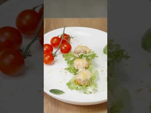 The JUICIEST way to eat mushrooms 🤤 #cooking #asmrfood #easyrecipes