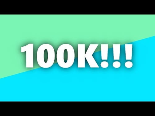 Thank you guys so much for 100K subs!!!