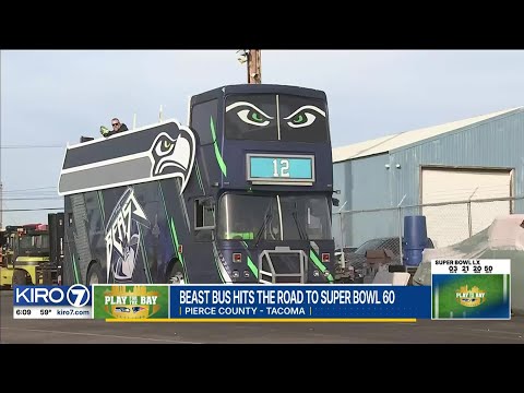 Beast Bus heads to the Super Bowl