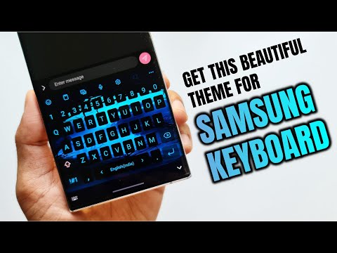 Samsung Keyboard Customization Tips -Create beautiful themes using Goodlock's Theme Park & Keys Cafe