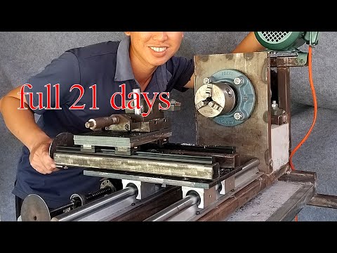 full 21 days to make a lathe