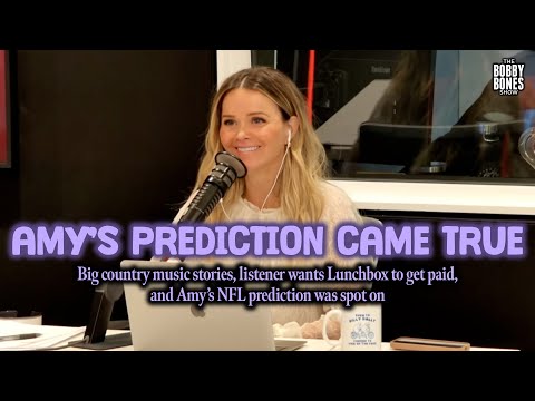 Amy’s NFL Prediction Came True & Listener Wants Lunchbox To Get Paid