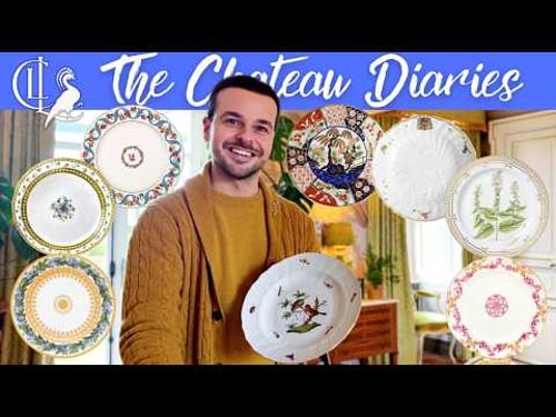 What's Inside the Chateau's China Pantry? | Our Collection of Royal Dinner Services! 👑🍽️