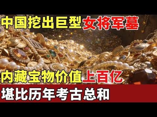 中国挖出巨型女将军墓,内藏宝物价值上百亿,远超帝王!17万甲骨文震撼世界,堪比历年考古总和【揭秘】