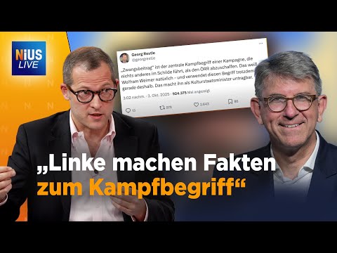 ARD & ZDF in Panik? „Zwangsbeitrag“ wird zum Kampfbegriff I NIUS Live vom 07. Oktober 2025