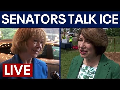 LIVE | Senators Amy Klobuchar, Tina Smith talk ICE on Senate floor