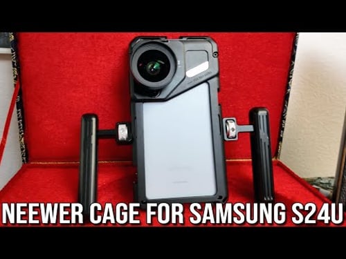 Samsung S24 Ultra Neewer Moment T-Series Cage