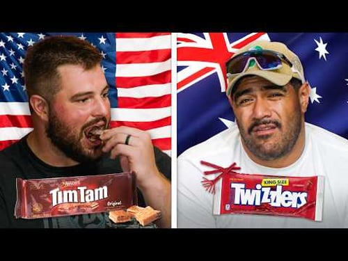 NFL SNACK WARS: Australia vs America