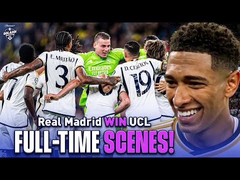 FULL-TIME SCENES! REAL MADRID ARE THE 2023/24 #UCL CHAMPIONS 🏆 | UCL Today | CBS Sports