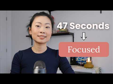 From 47 Seconds to Deep Work: 4-Week Focus Reset