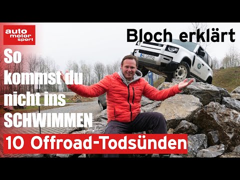 Offroad-Todsünden! Daruf musst du achten - Bloch erklärt #181 I auto motor und sport