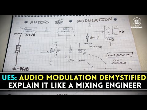 Unreal Engine Audio Modulation Demystified - Explain It Like A Mixing Engineer